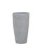 Beliani Blumentopf Grau 31x31x58cm