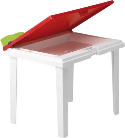 Kindertisch aus Plastik Rot Nardi