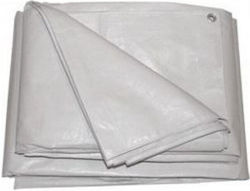 Compass Αδιάβροχος Μουσαμάς 190gr/m² 5x4μ. Βαρέως Τύπου Λευκός
