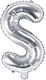 Letter Balloon S Silver 35cm