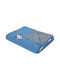 Beliani Blue Kids Blanket 130x170cm