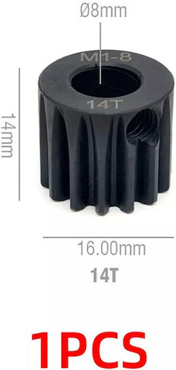 ProtonRC Steel Metal Spur Motor Gear Set 52T 15T 17T 19T for Traxxas Slash ProtonRC Steel Metal Spur Motor Gear Set 52T 15T 17T 19T for Traxxas Slash