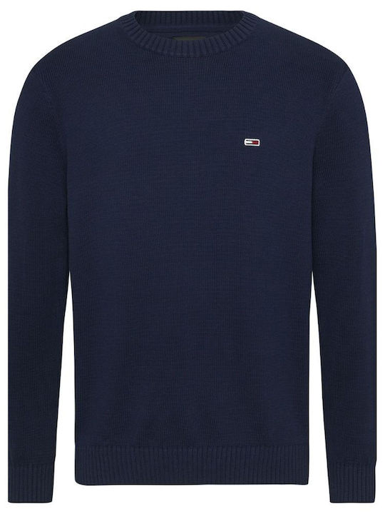 Tommy Hilfiger Herren Langarm-Pullover Dark Night Navy