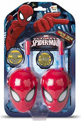 Spiderman Walkie Talkie Σε Κόκκινο Χρώμα