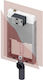 Tece Box Octa Built-in Plastic Toilet Flush Rectangular Low Pressure