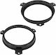 Lautsprecher-Adapterringe Code 20.566 Toyota Hilux 2005-2015 vorne hinten 165mm