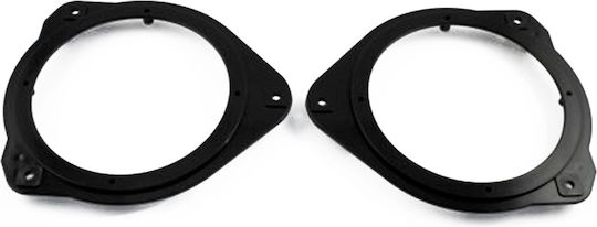 Car Speaker Adapter Rings Code 20.563 Audi A1 8x 2010-2018 Rear 165mm