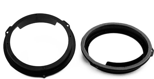 Lautsprecher-Adapterringe Code 20.577 Ford Ranger 3 2011-2018 vorne hinten 165mm