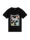 Vans Kinder-T-Shirt Schwarz