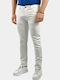 Cutler Men's Jeans Pants with Slim Fit White