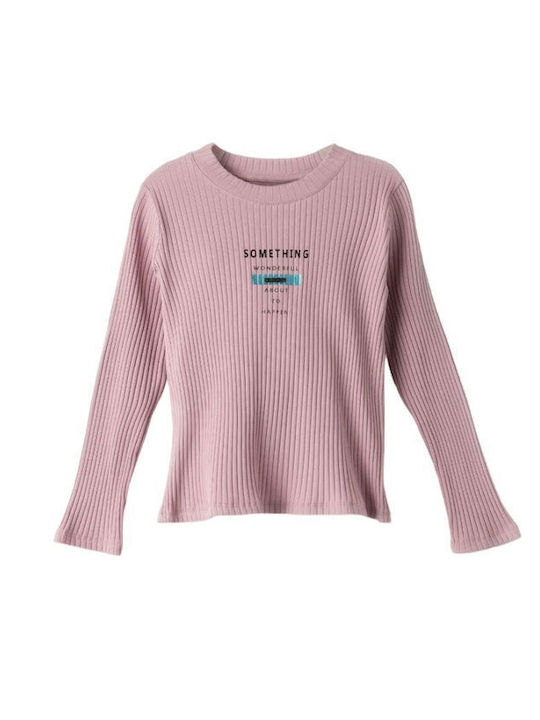 Evita Kids Sweater Long Sleeve LILA