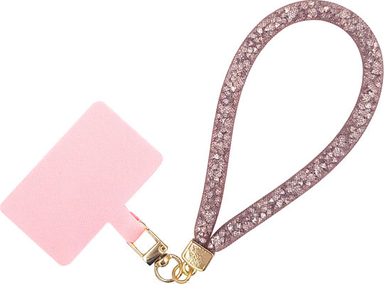 Sonique Wrist Strap for Mobile Phones Rose Gold