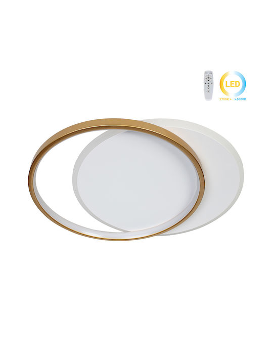 Globobox Ceiling Light with Integrated LED 46pcs Gold