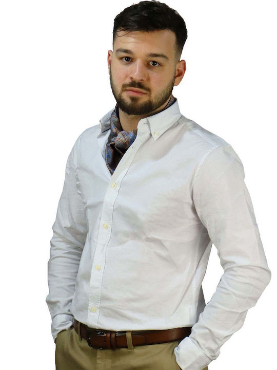 Marcus Cotton Shirt White
