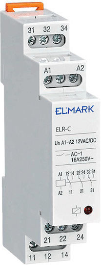 Elmark Ρεле за фаза Захранване 16Спецификация с Напрежение 230V