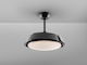 Enzo Ventilator De Tavan 106cm Cu Lentile De Mărire Negru