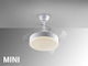Vento Deckenventilator 35cm mit Leuchte Weiße
