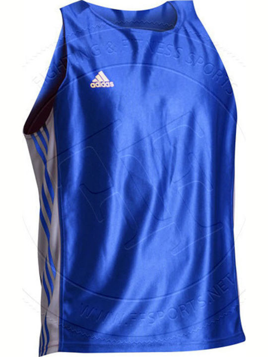 adidas Ανδρική Αμάνικη Μπλούζα ADITB142BW για Boxing Μπλε