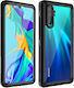 Carcasă de protecție Huawei P30 Pro Bi-material Impermeabilă 2m Protecție Ecran Negru
