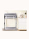 Hard Changing Pad made of Fabric Gray 63x75cm