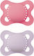Mam Colours Of Nature Schnuller Silikon Fuchsia-Lila Matt für 2-6 Monate 2Stück
