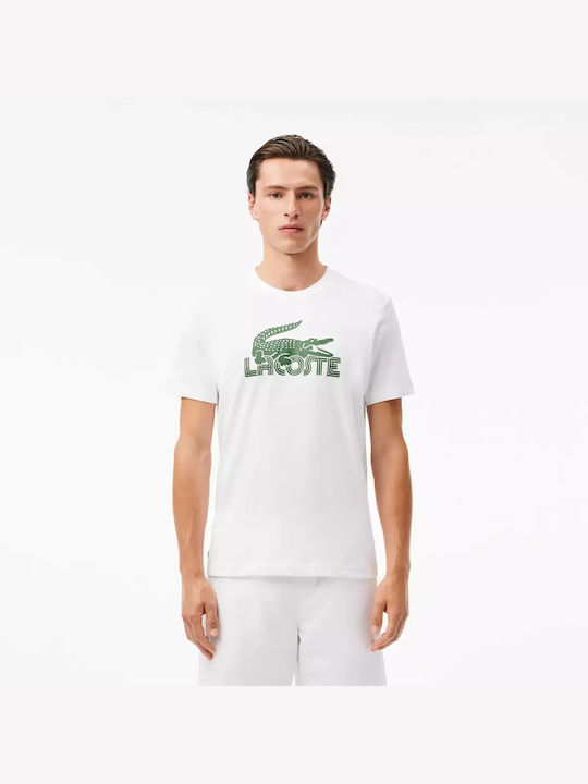 Lacoste Мъжко Тениска с Къс Ръкав White