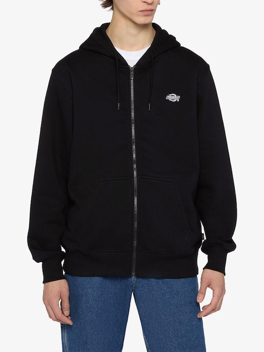 Dickies Summerdale Cardigan with Hood Black