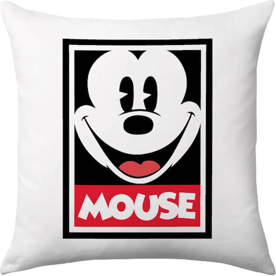 Възглавница за диван Mickey Mouse 40x40см с пълнеж