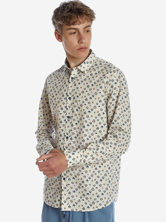 Brokers Jeans Long Sleeve Shirt in Regular Fit ...