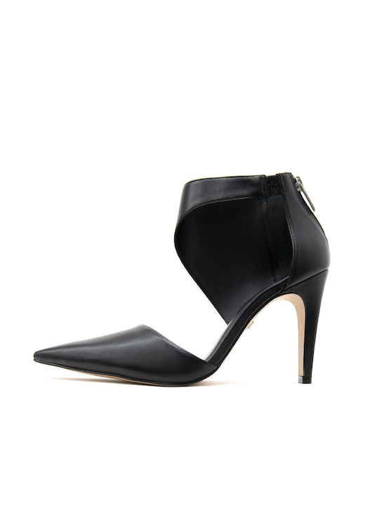 Carrano Leather Black Heels