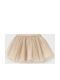 Kids' Tulle Skirt Beige