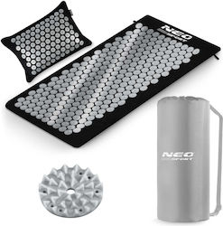 NEO Sport NS-903 Χαλάκι Μασάζ Πιεσοθεραπείας για τον Αυχένα, την Πλάτη & το Σώμα Μαύρο