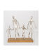 Decorative Figure made of Metal 752-27122 38x10x30cm 1pcs