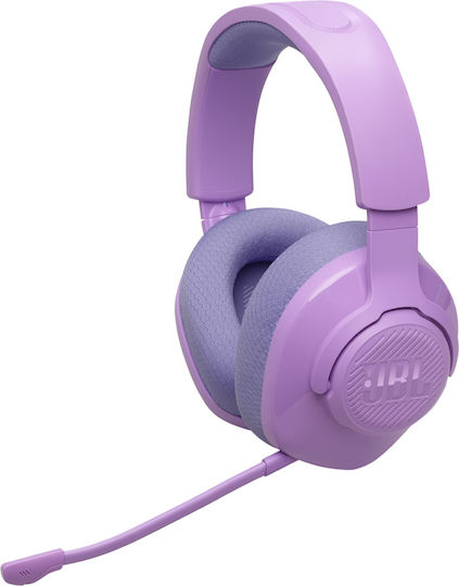 JBL Quantum 360 Fără fir Over Ear Gaming Headset cu conexiune Bluetooth / USB Violet
