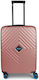 Bg Berlin Βαλίτσα Καμπίνας Slim 55cm Cube Ash Rose