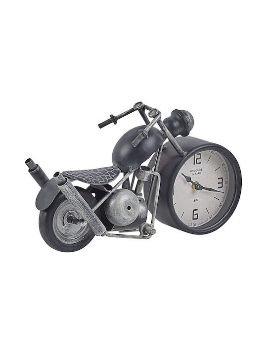 Beliani Tabletop Clock Black