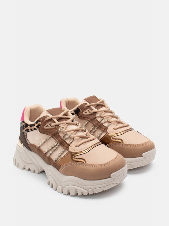 Luigi Femei Sneakers Beige-dark