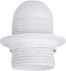Elmark Socket Extension for Socket E27 in White color Set 1pcs 99195