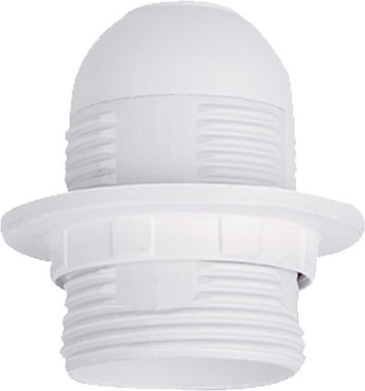Elmark Socket Extension for Socket E27 in White color Set 1pcs 99195