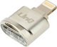 LinQ Card Reader Lightning για microSD Ασημί