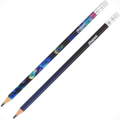 Deepsea HB Pencil with Eraser Maped 851810