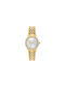 Trussardi Watch with Gold Metal Bracelet