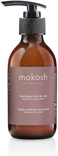 Mokosh Moisturizing Body Balm 200 Ml Ενυδατικό Βάλσαμο Σώματος Σανταλόξυλο Κεχριμπάρι