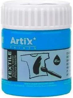 Artix Χρωμα Textil Υφασματα 45ml Μπλε Ανοιχτο