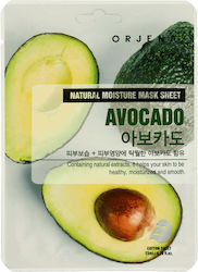 Orjena Avocado Mask Sheet 23 Ml Nourishing Revitalizing Avocado Sheet Mask