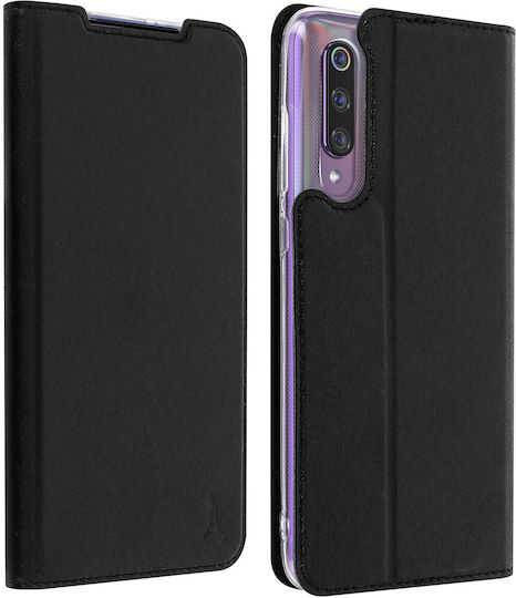 Akashi Xiaomi Mi 9 Card Holder Case Silicone Stand Black