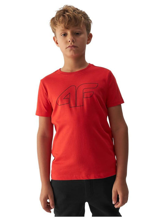 4F Kids T-shirt Red