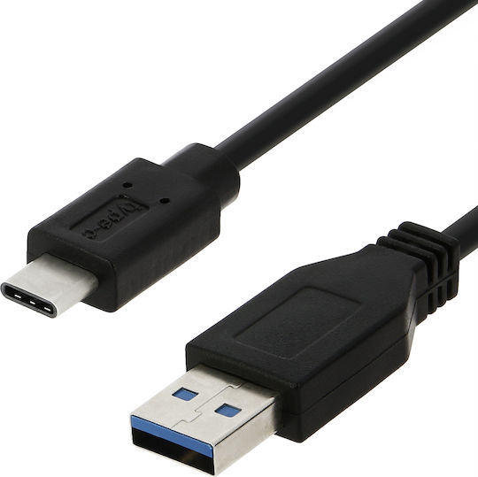 Avizar USB 2.0 Kabel USB-C männlich - USB-A Schwarz 2m (DATA-2M-USBC)