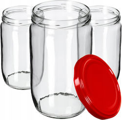 Kadax 8x Glas 720ml Einmachgläser für Konserven...