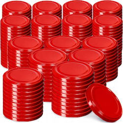 Kadax 200x Jar Lids Diameter 66 Jar Caps Preserves